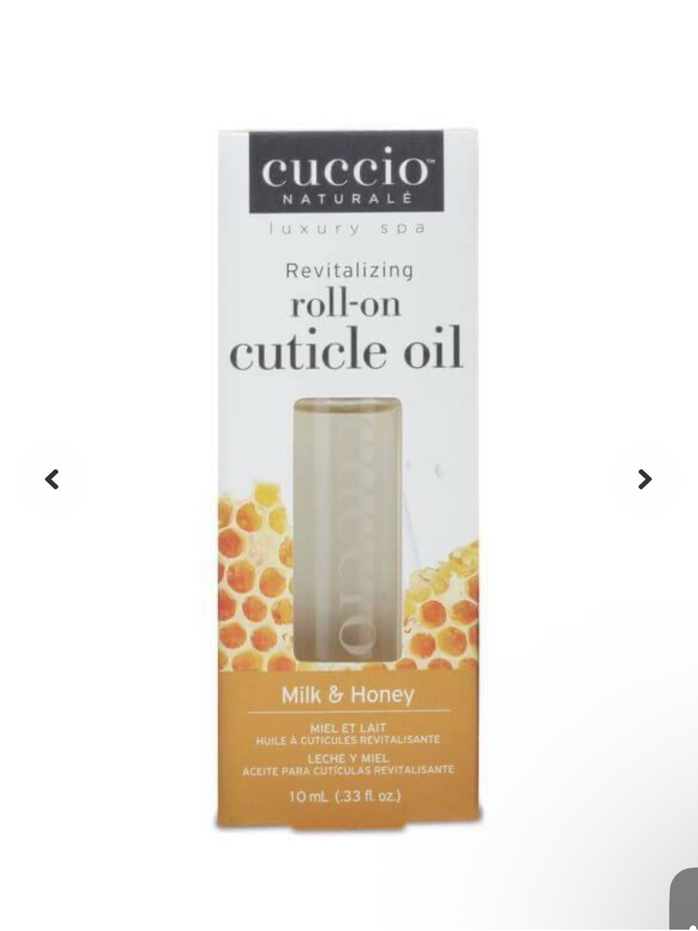 🍯 Cuccio Roll-On Cuticle Revitalizing Oil - Milk & Honey